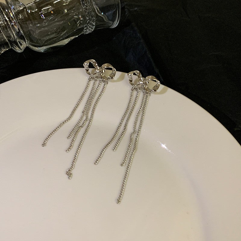Luxury Fashion Versatile Elegant High-grade Sweet Cool Personality Earrings