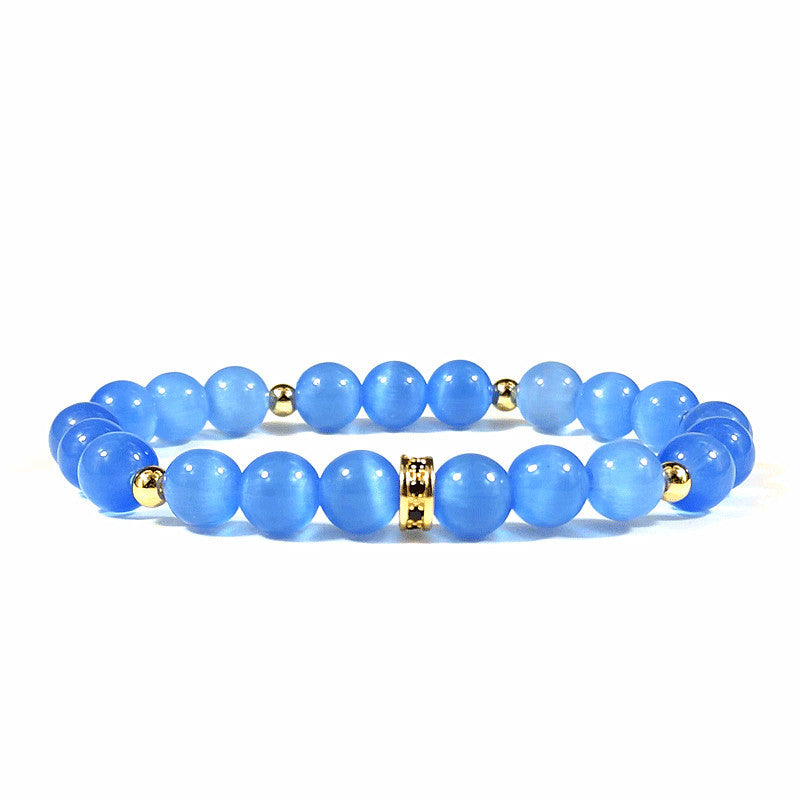 Women's Opal Crystal Copper Micro Inlaid Zircon Bracelet