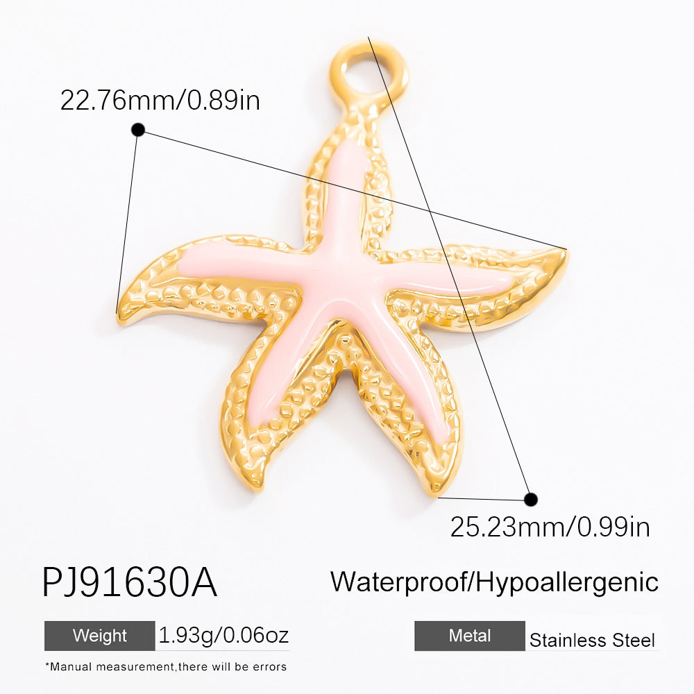 Classy Stylish Stainless Steel Gold-plated Design Jewelry Accessories