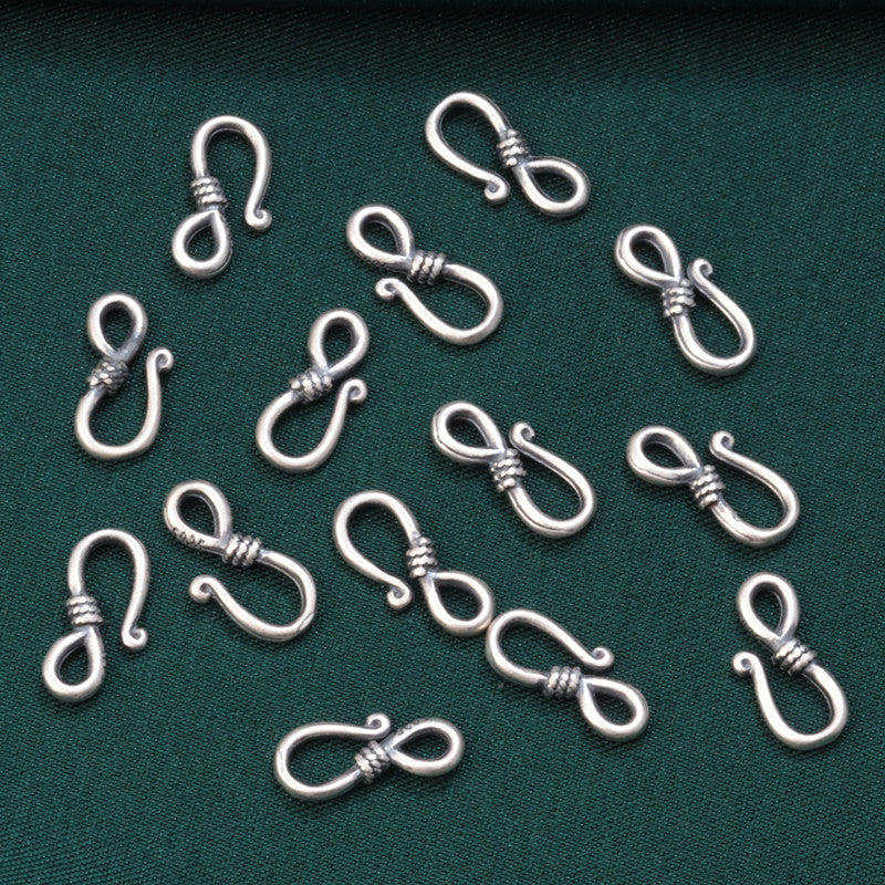 Sier Hook Buckle Sub Vintage Thai Jewelry Accessories