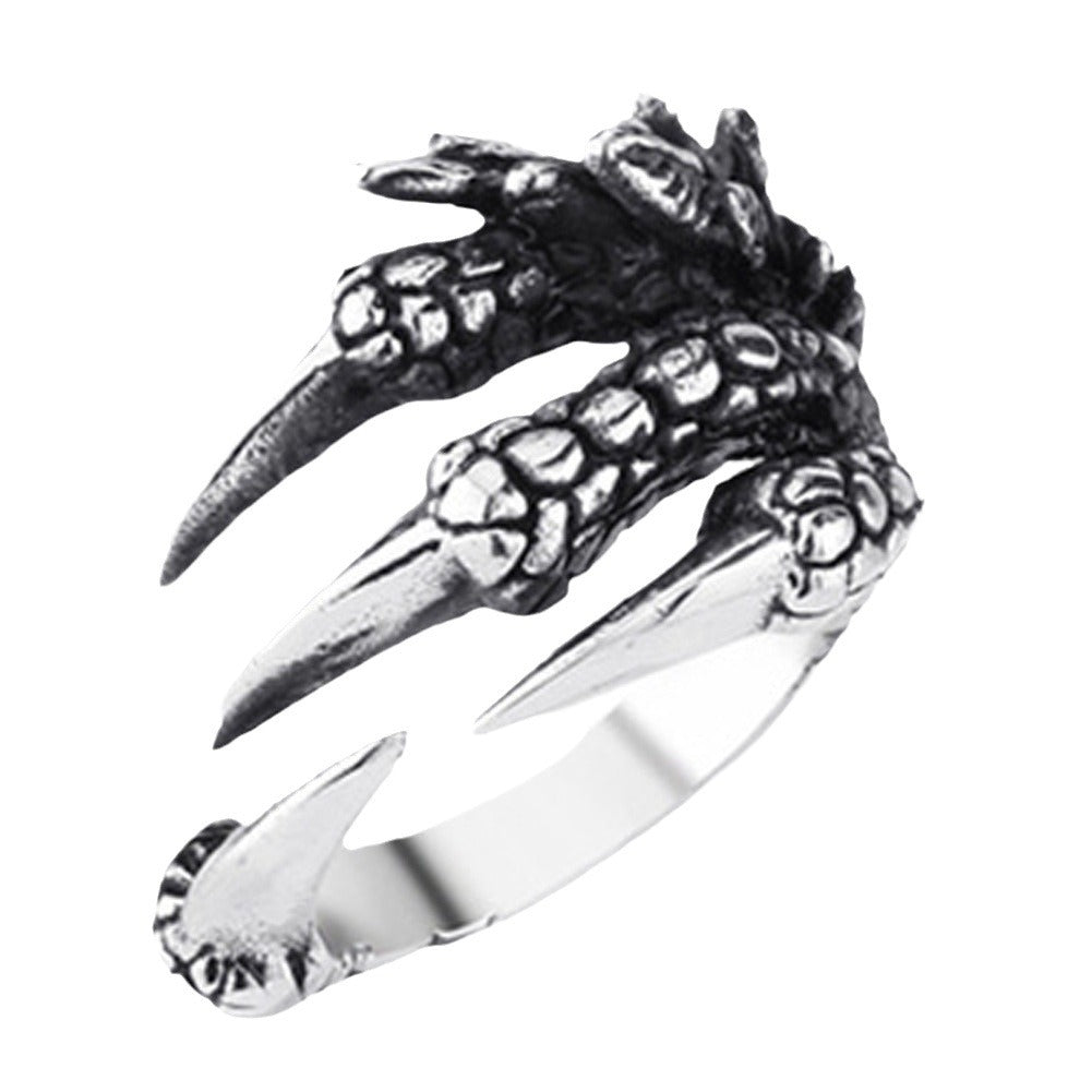 Men's Personalized Creative Dragon Claw Retro Trendy Open Eagle Bracelets