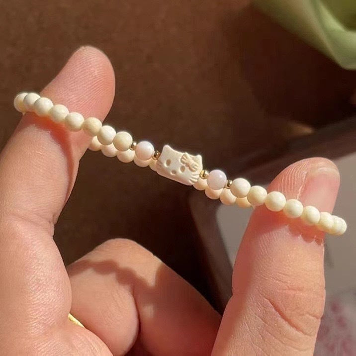Style Beaded Weave National Female Design Ancient Cool High Bracelet