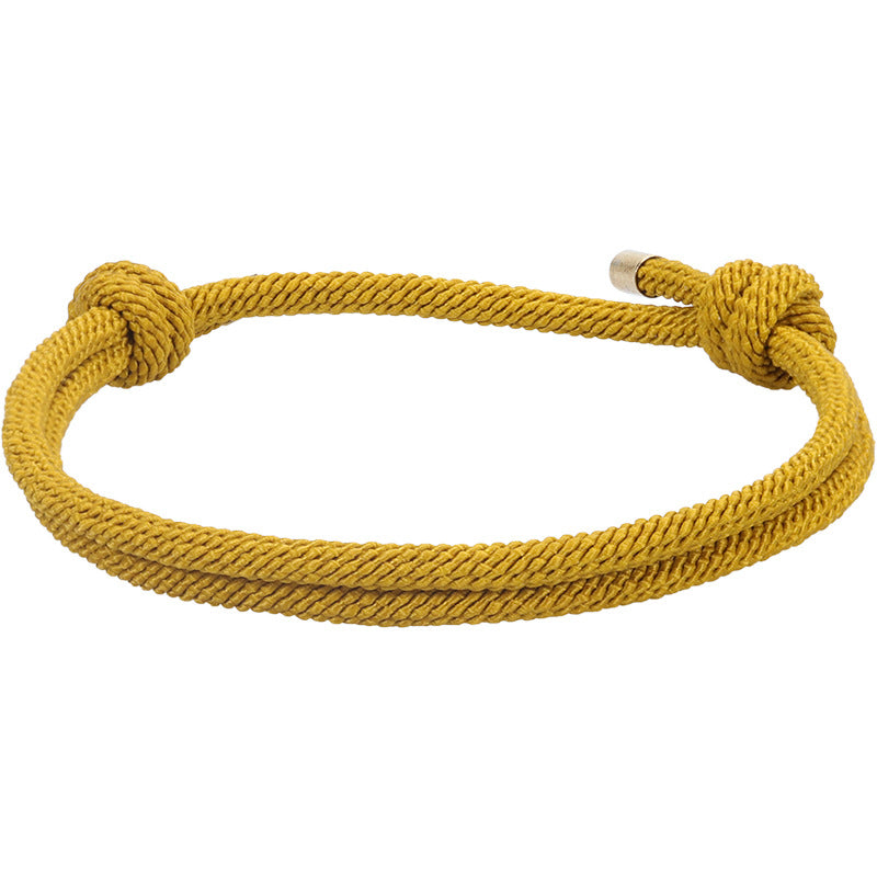 Simple Fresh Adjustable Couple Lucky Carrying Bracelets