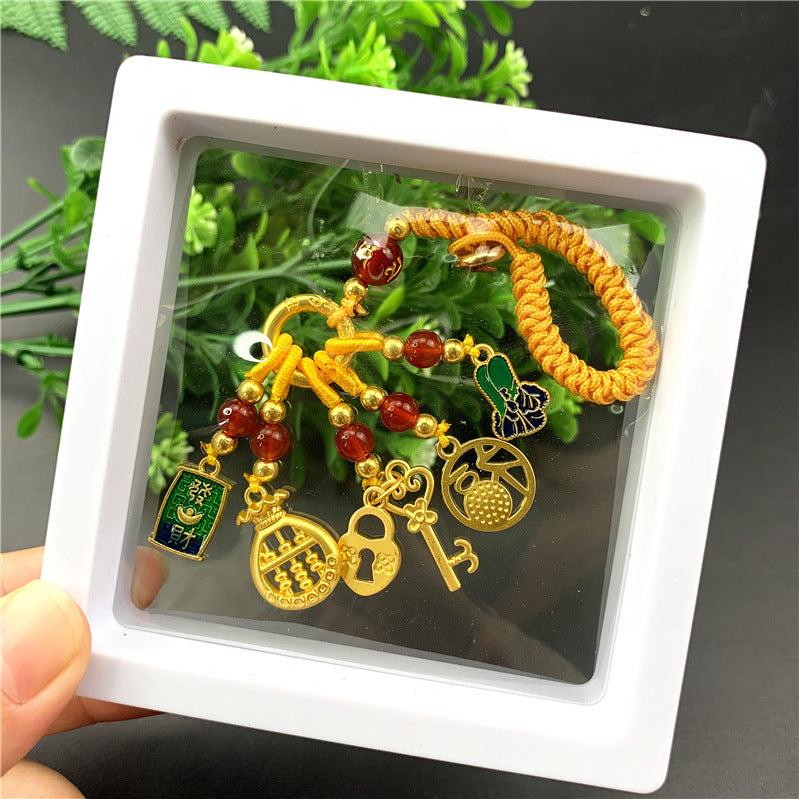 Copper Couple National Fashion Enamel Dripping Oil Hanging Ornaments