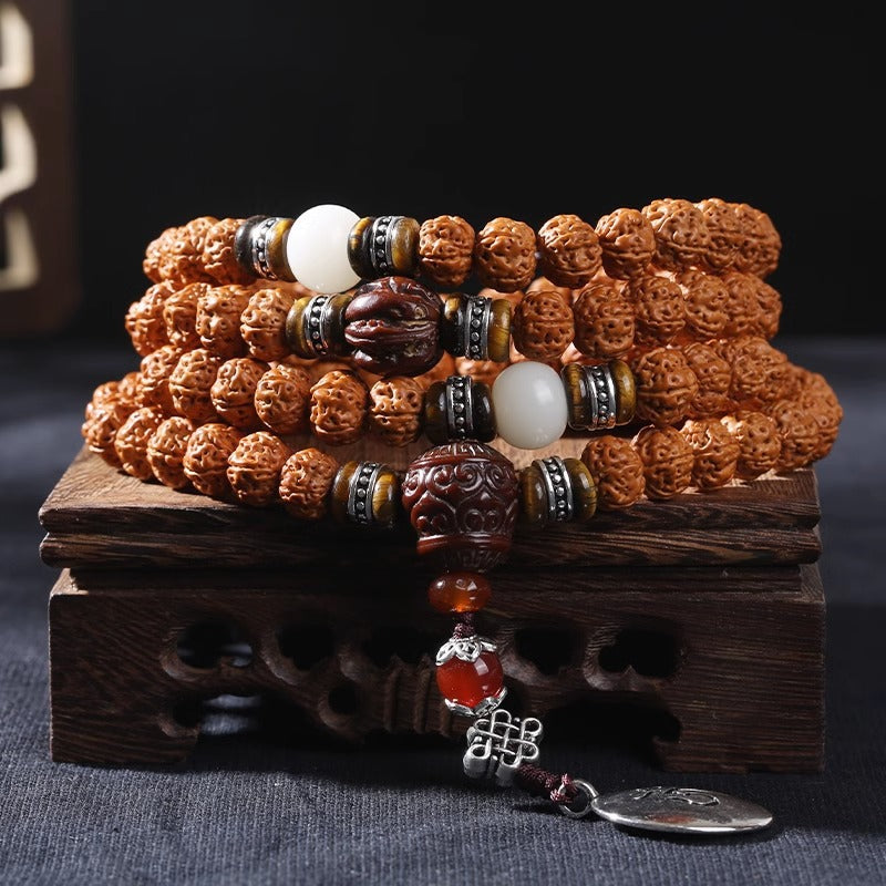 Men's Seed Corpulent Bodhi Small King Hand Toy Indonesia Necklaces