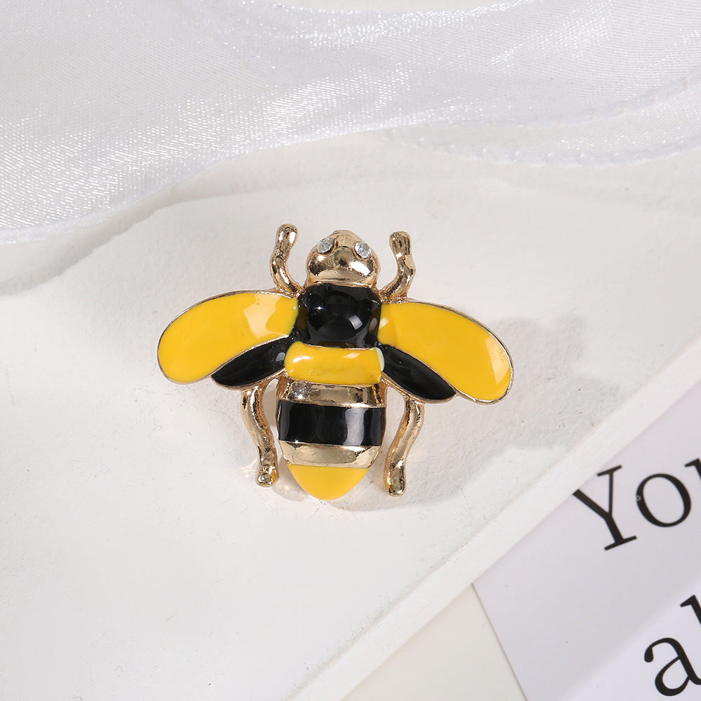 Women's Bee Pearl Brooch Insect High-grade Niche Brooches