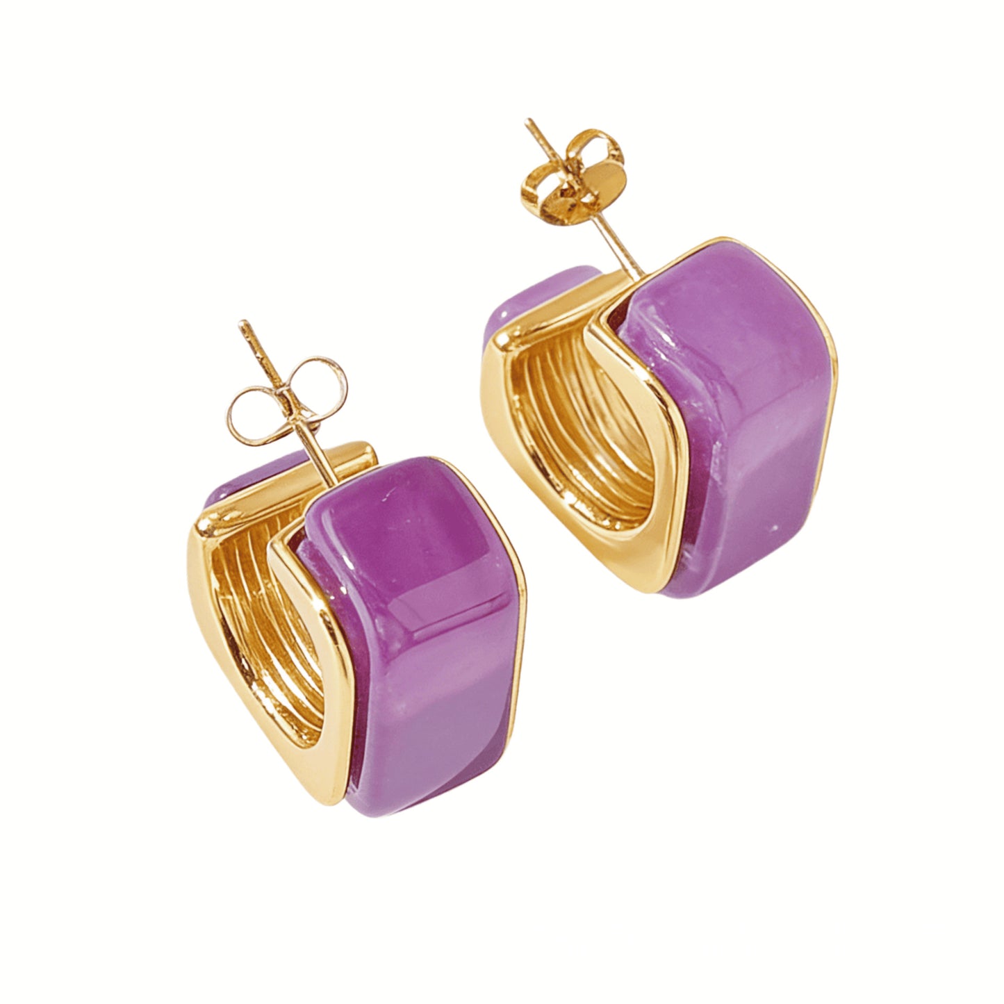 Retro Elegant Brown Amber Resin Personalized Shaped Affordable Luxury Fashion Rings