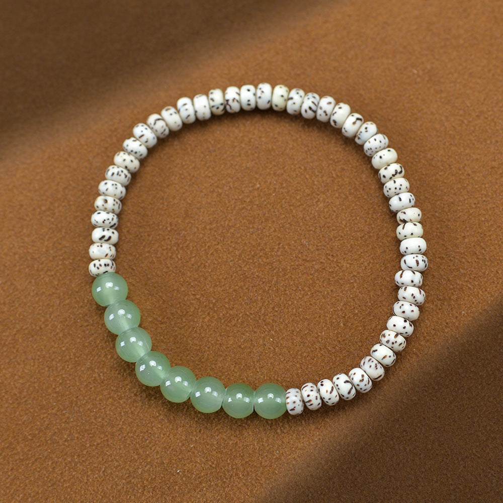 January Gold Seed Crafts Buddha Prayer Beads Bracelets