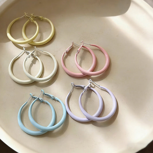 Sweet Dopamine Early Spring Ear Personalized Fashion For Graceful Niche Earrings