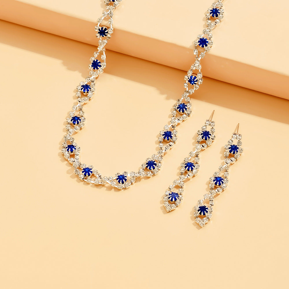 Casual New Irregular Chain Design Bridal Jewelry Set