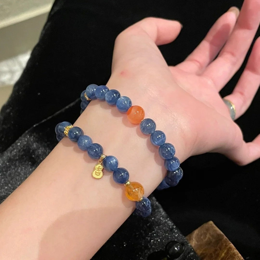 South Red Handmade Beaded Light Luxury Minority Female Fashion Bracelet