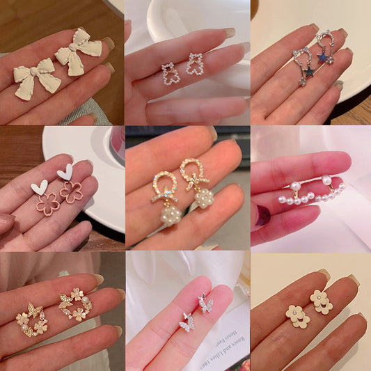 Women's Simple Retro High-grade Elegant Pearl Early Rings