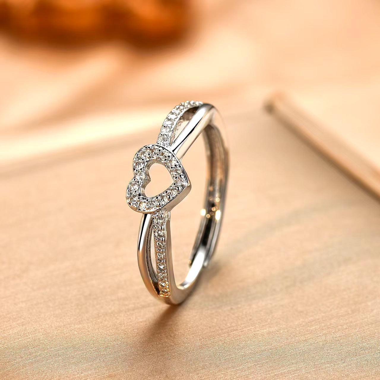 Style Personality Trendy Grace Inlaid With Rings