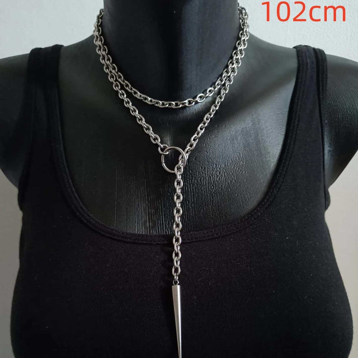 Bat Female Gothic Exaggerated Personalized Design Necklace