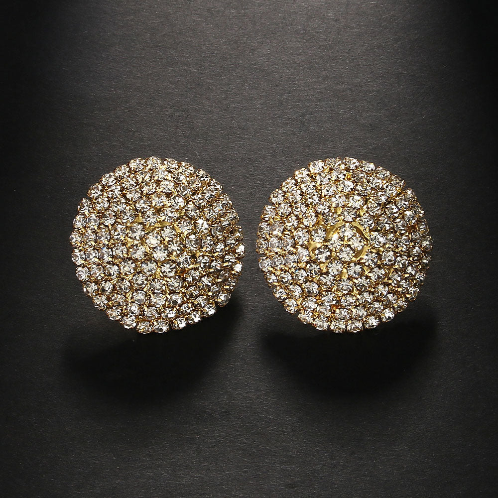 Women's Simple Round High Sense Affordable Luxury Fashion Earrings