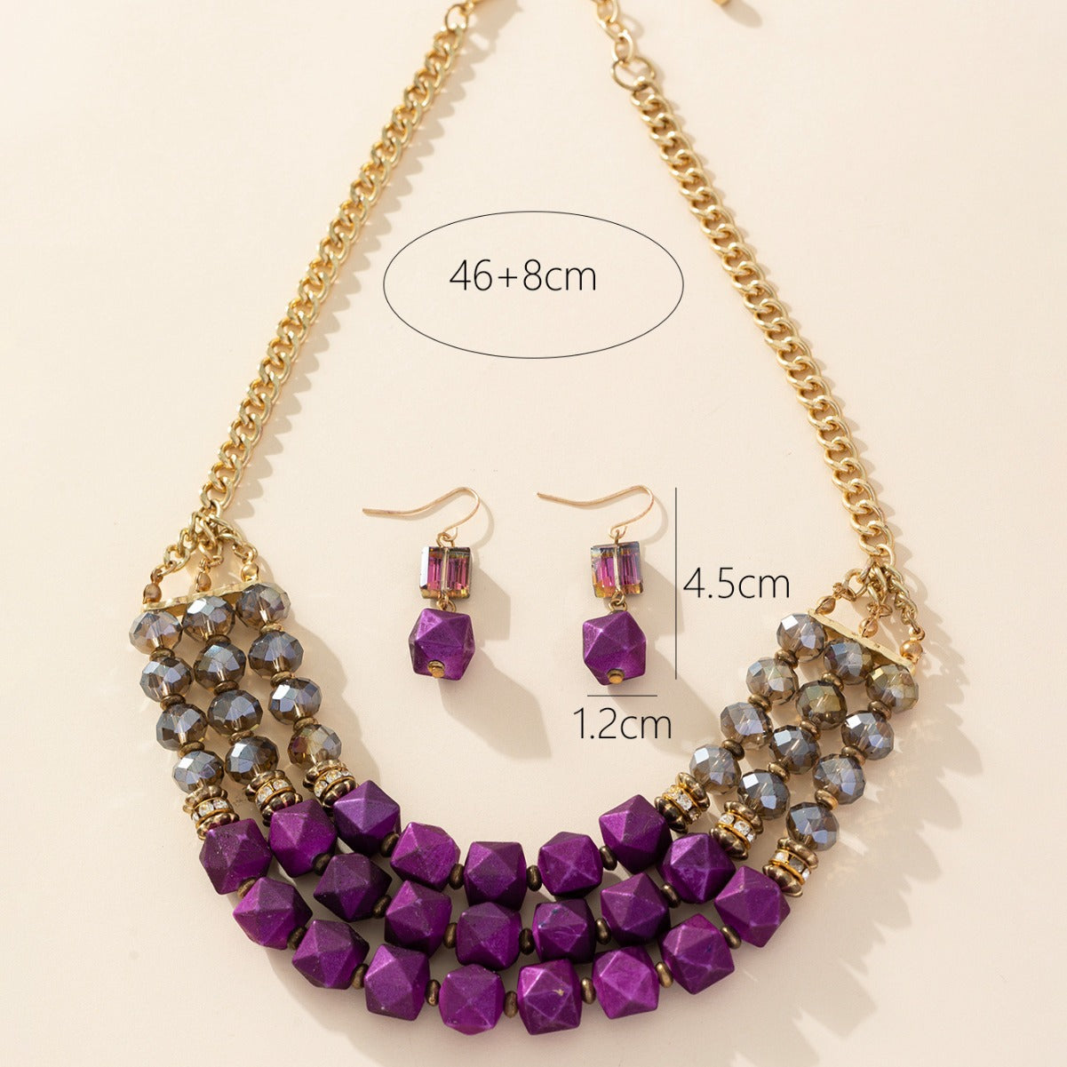 Bohemian Exotic Elegant Ethnic Style Temperament Jewelry Set
