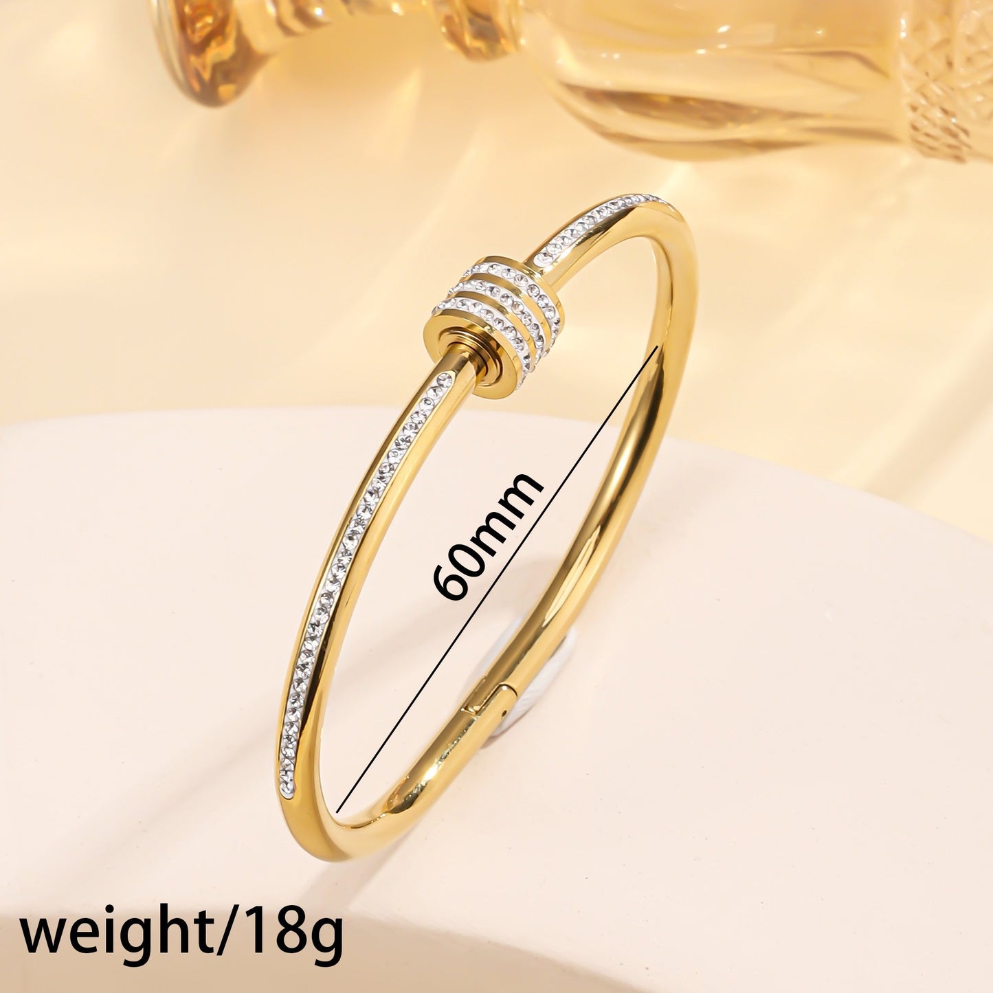 Titanium Steel Stainless Real Gold Furnace Bracelets