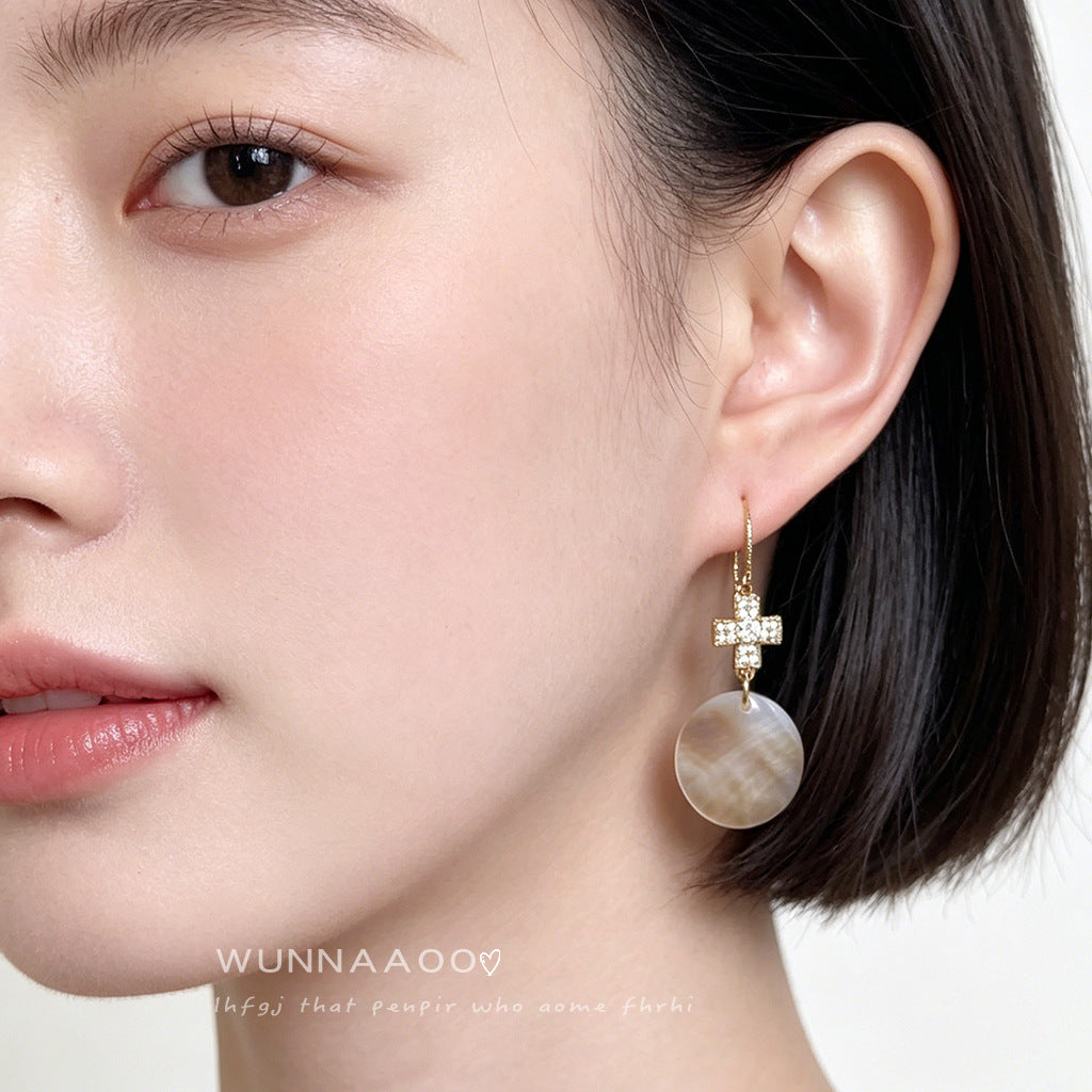 French Style Vintage Handmade Design Sense Earrings