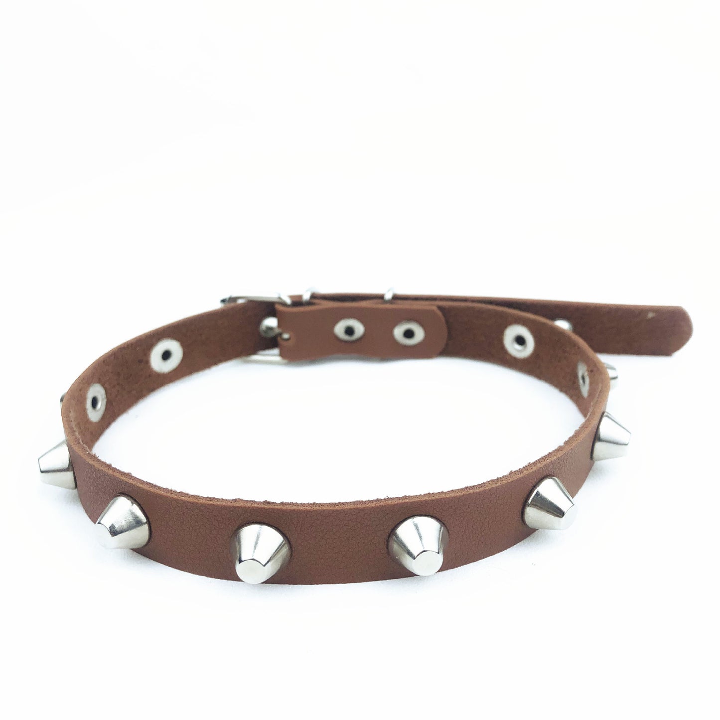 Rivet Punk Metal Rock Sexy Couple Necklaces