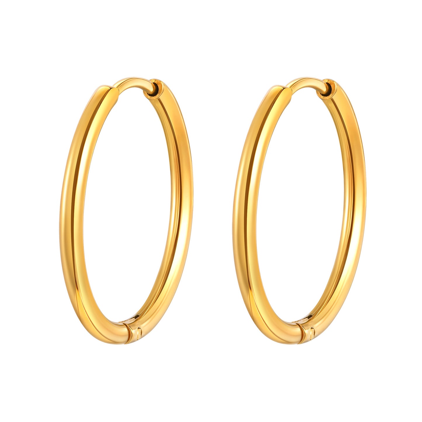 Women's Stainless Steel Simple Fashion Titanium Gold Rings