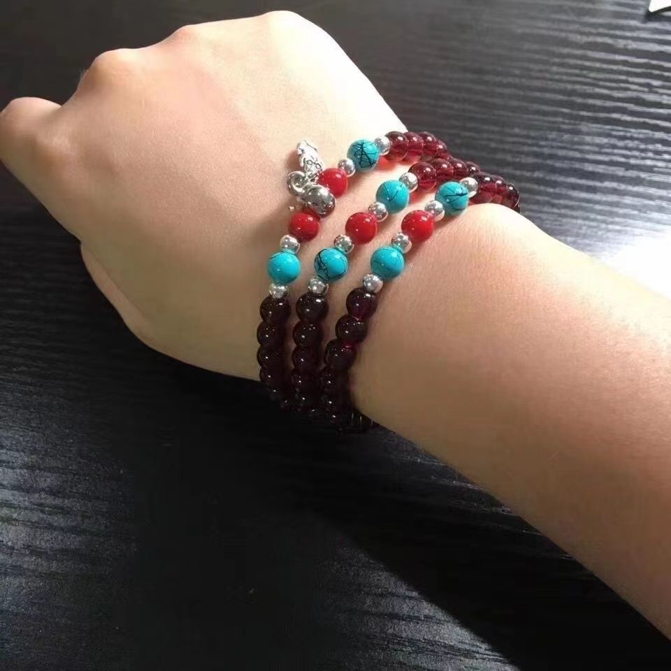 Women's & Men's Beaded Winding Ethnic Style Elegant Halter Prayer Bracelets