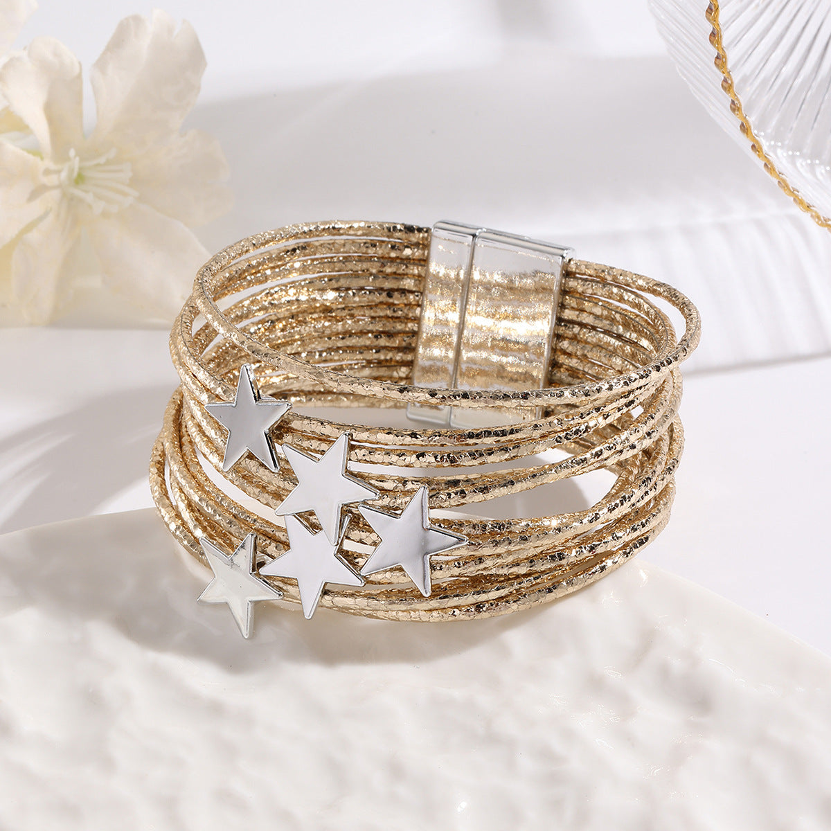 Women's Strap Design Creative Five-pointed Star Accessories Bracelets