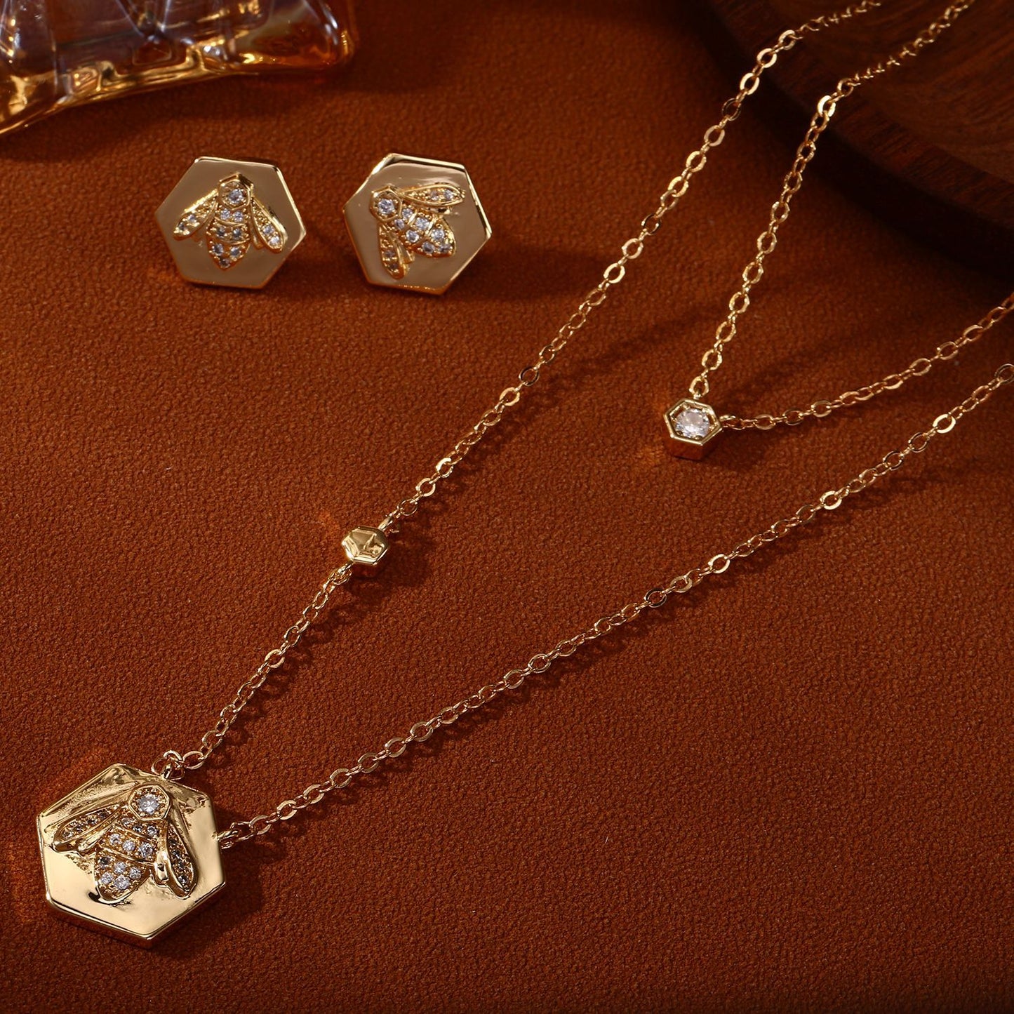 Diamond Light Luxury High-grade Exquisite Clavicle Necklaces