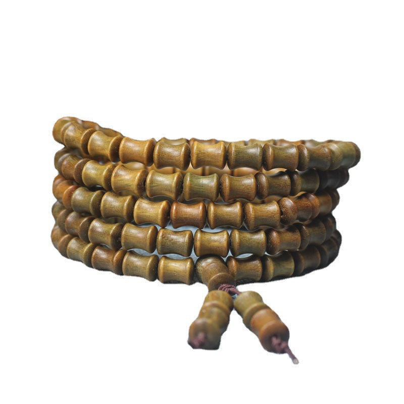 Argentina Beads Bamboo Wooden Craftwork With Bracelet