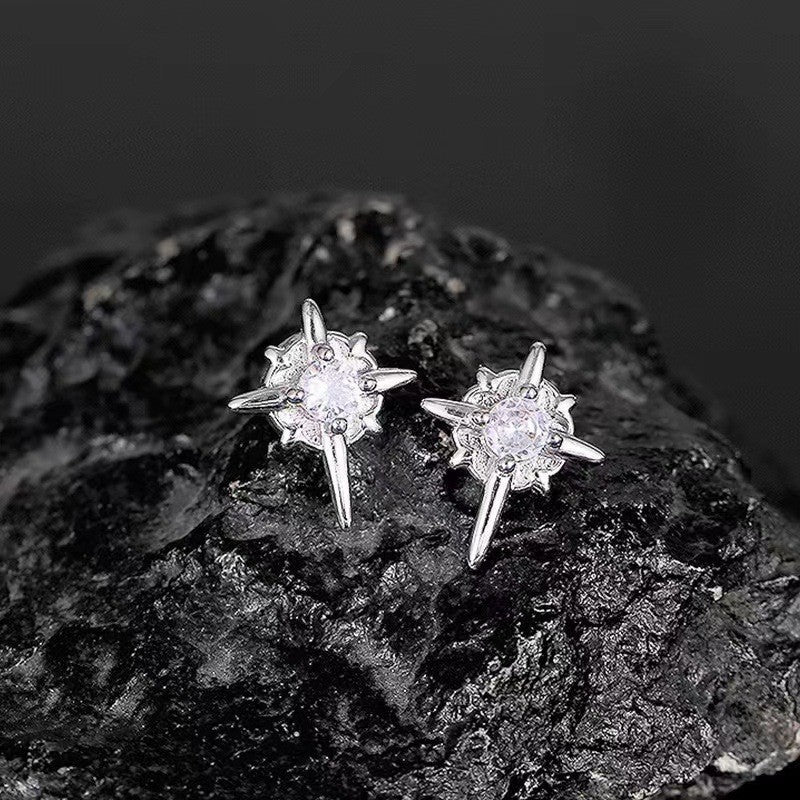 Women's & Men's Star Simple Personality Niche Asterism Trendy Stud Earrings