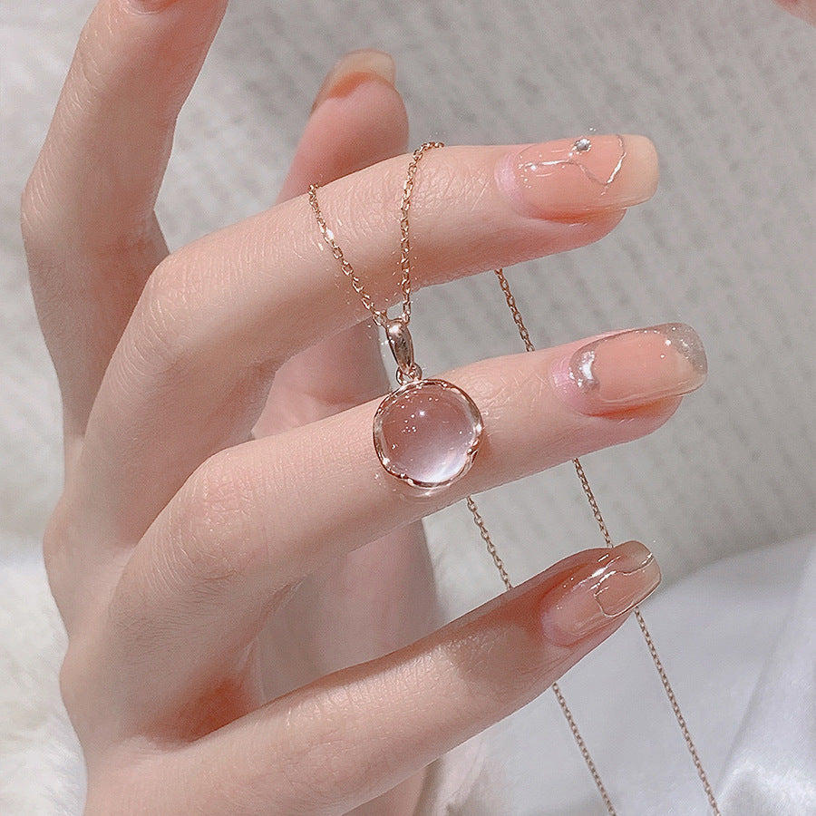 Simple Design High-grade Korean Style Clavicle Necklaces