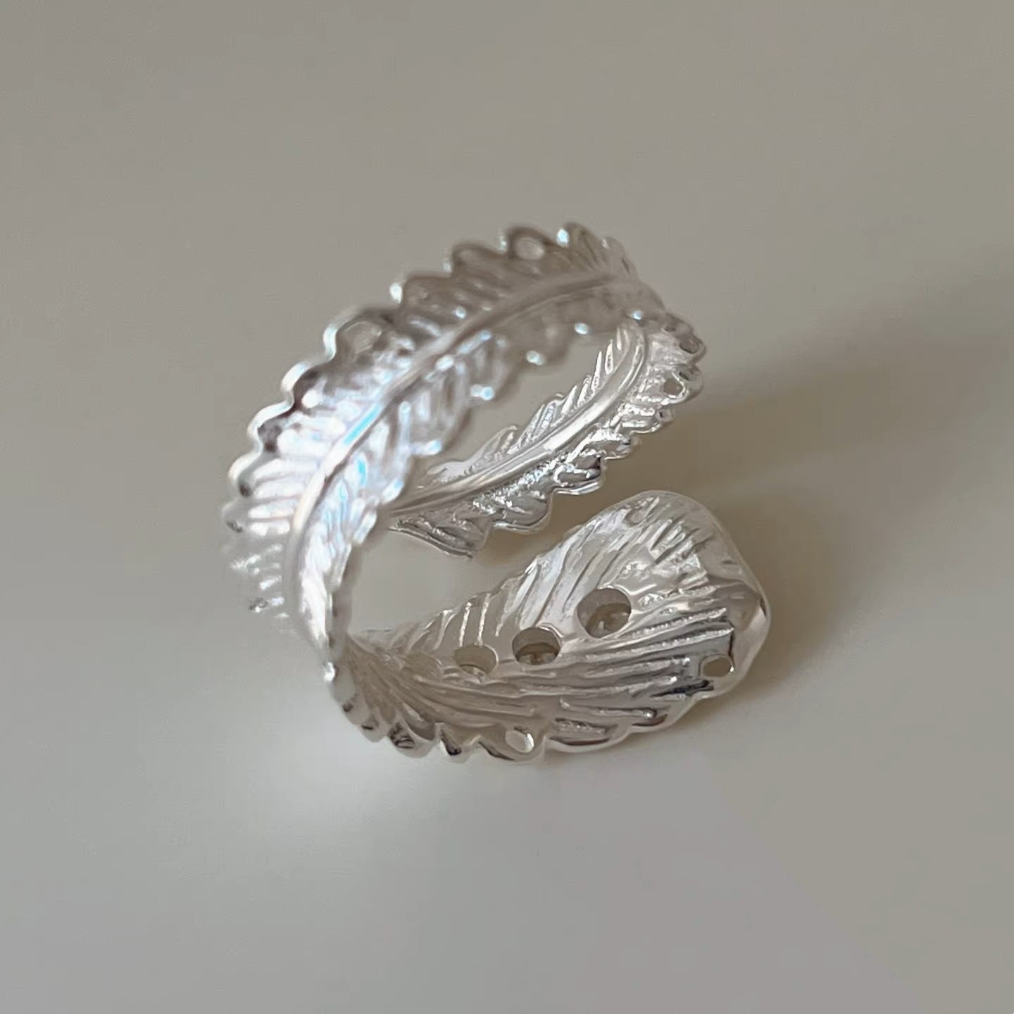 Women's Luxury Fashion Twin Open Style Index Rings