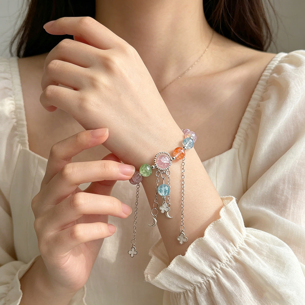 Women's High-grade Tassel Cultural Creative Hand Scenic Spot Stall Bracelets
