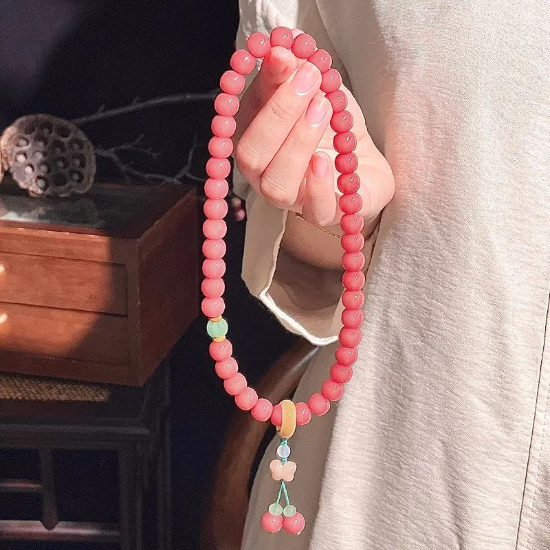 Women's Root Double Circle Crafts Seed High Oil Density Buddha Beads Bracelets