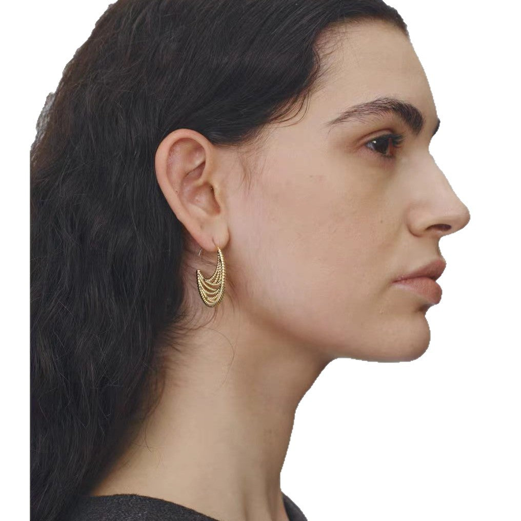 Irregular Casual Everyday Fashion Commuting Elegant Special Interest Light Luxury Ear Hook