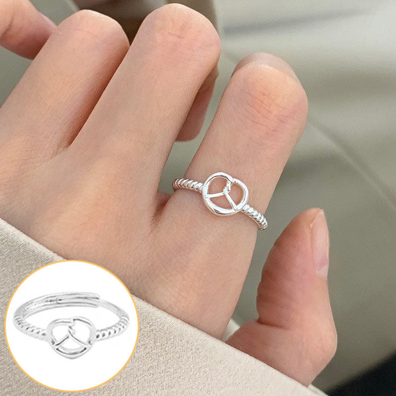 Women's Sweet Key Love Simple Fashion Design Sense Rings