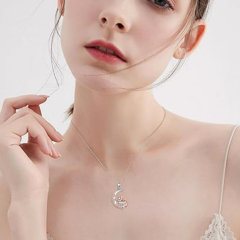 Mori Style Unique Design Charm Charming Beautiful Fox Necklace