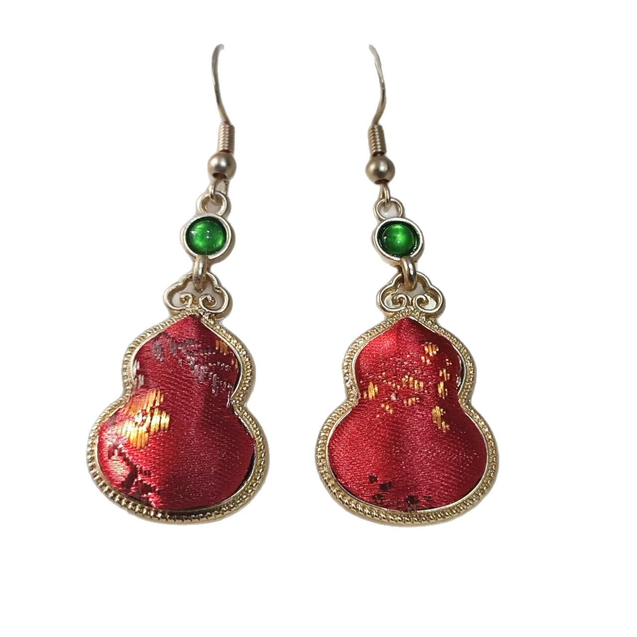 Gourd Handmade Finished Han Clothing Cheongsam Skirt National Ear Hook