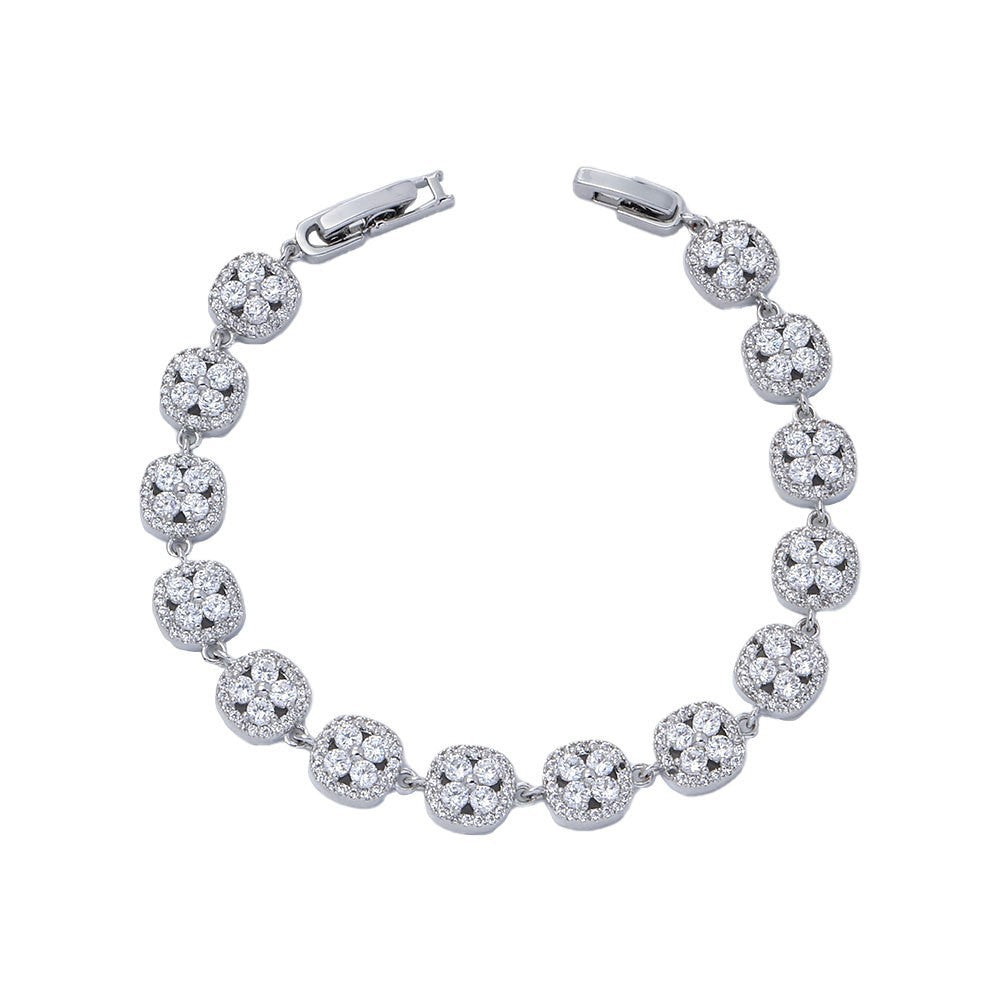 Women's Clover Light Luxury Exquisite High-grade Retro Fashion Jewelry Set