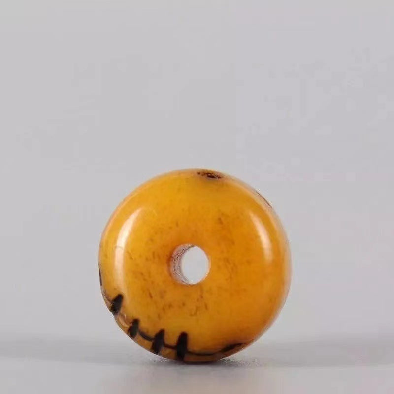 Tibetan Yak Bone Carved Adai Beads Jewelry Accessories