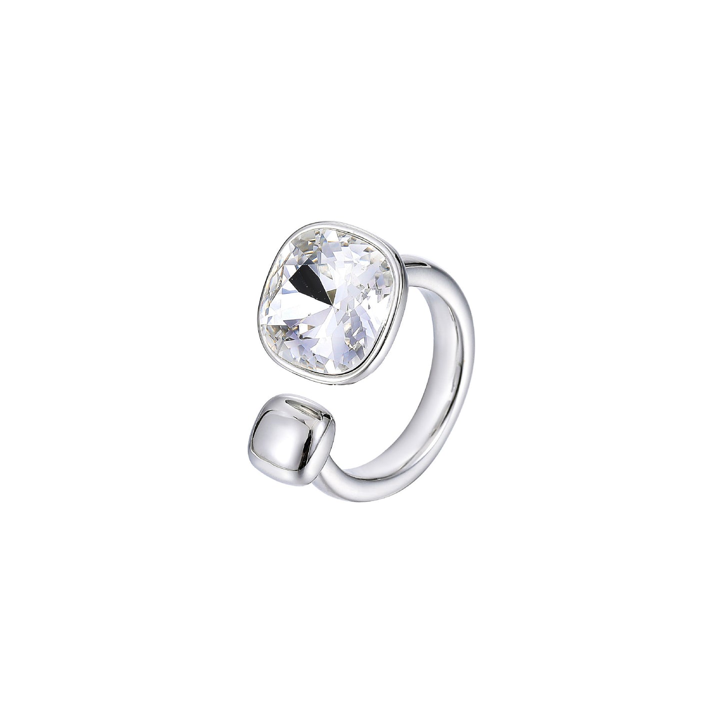 Dopamine Sweet Geometry Open Niche High Sense Summer Rings