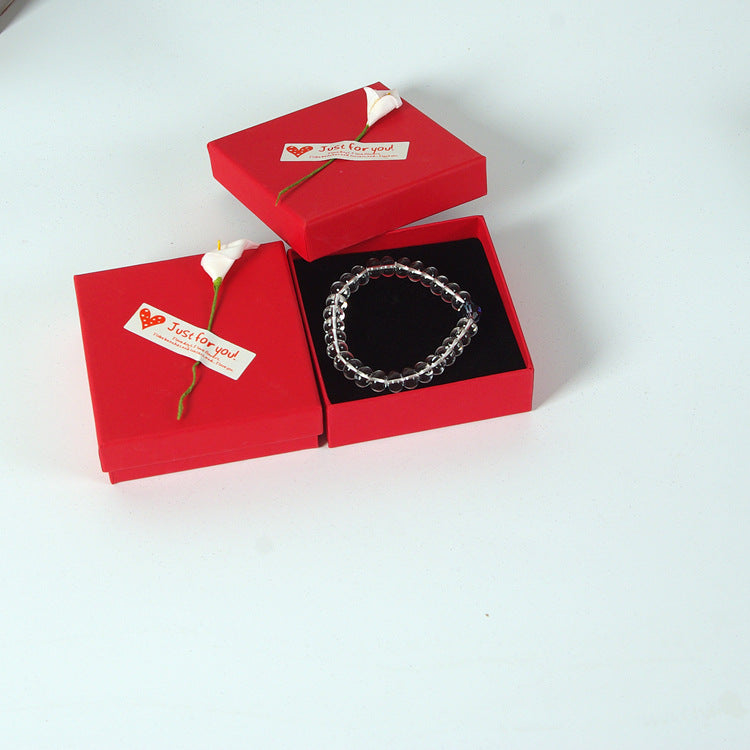 Flannel Box Storage Ear Bag Gift Rings