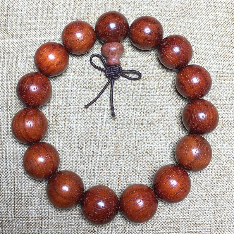 Cat Eye Rosewood Buddha Beads Car Madagascar Iron Bean Bracelets