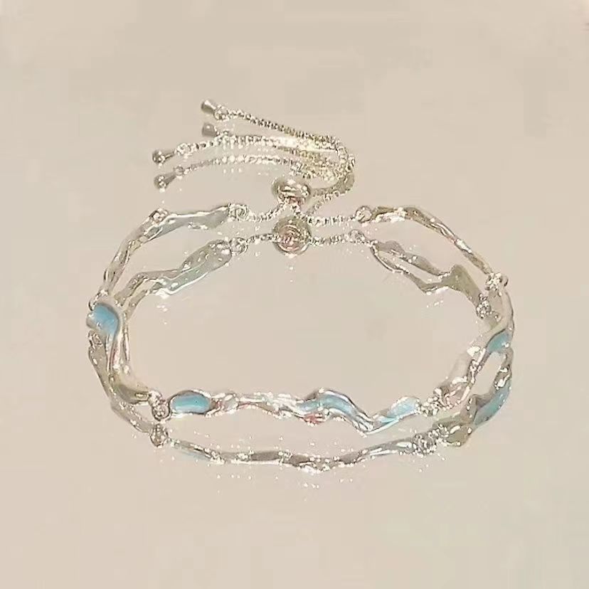 Light Luxury Advanced Fashion Design Planet Bracelet