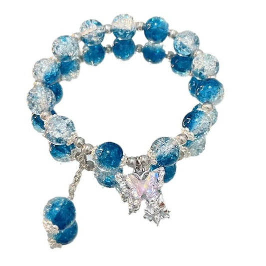 Light Buddha Exquisite Glass Impression Peripheral Girlfriends Bracelets