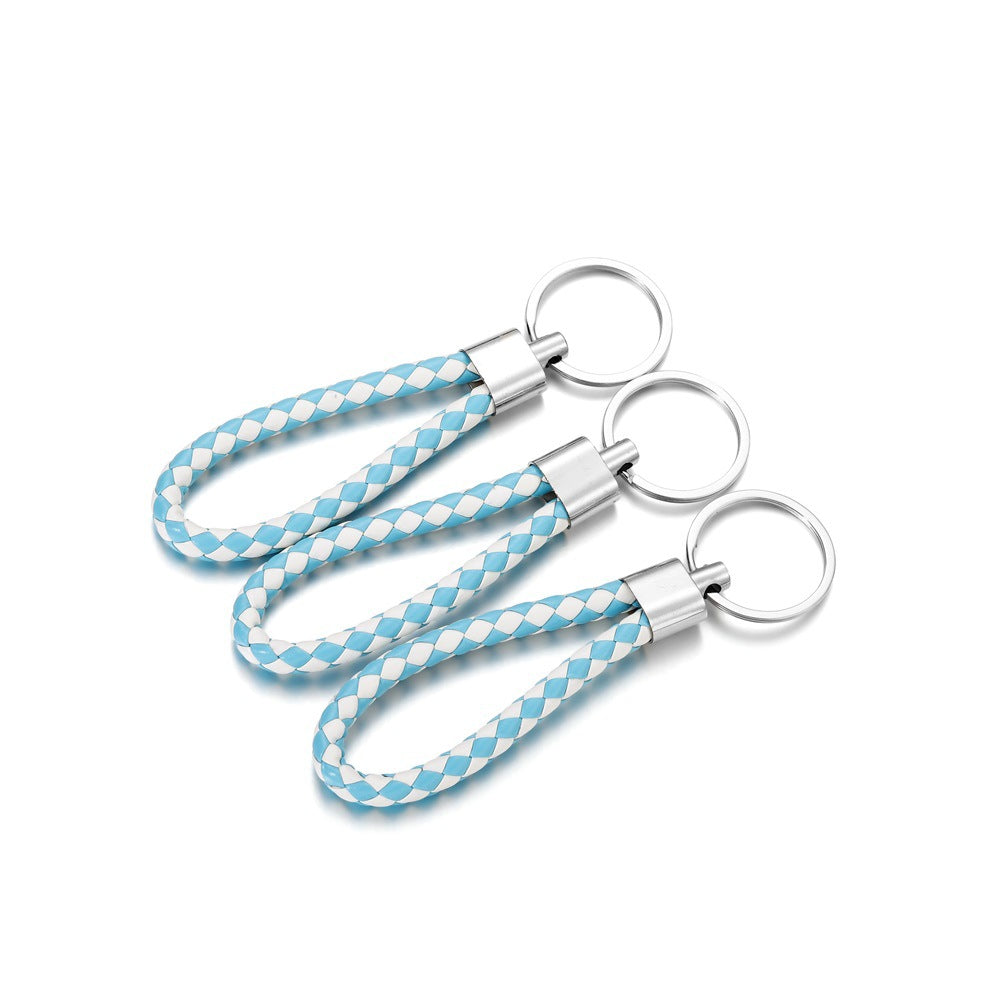 Color Creative Weaving Leather Rope Car Jewelry Accessories