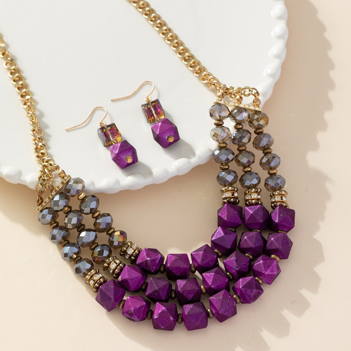 Bohemian Exotic Elegant Ethnic Style Temperament Jewelry Set