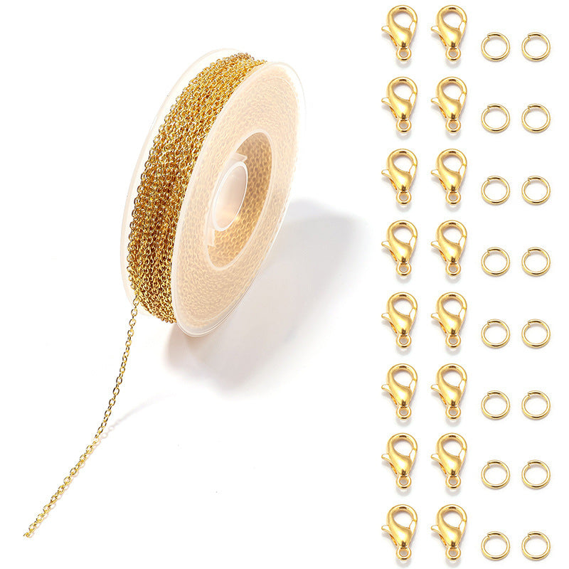 Electroplating Strap Reel Lobster Buckle Combination Jewelry Accessories