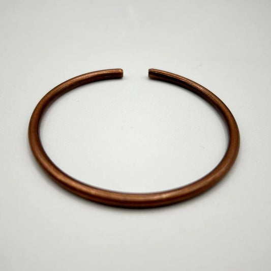 Jingling Retro Pure Copper Magnet Open-ended Bracelets