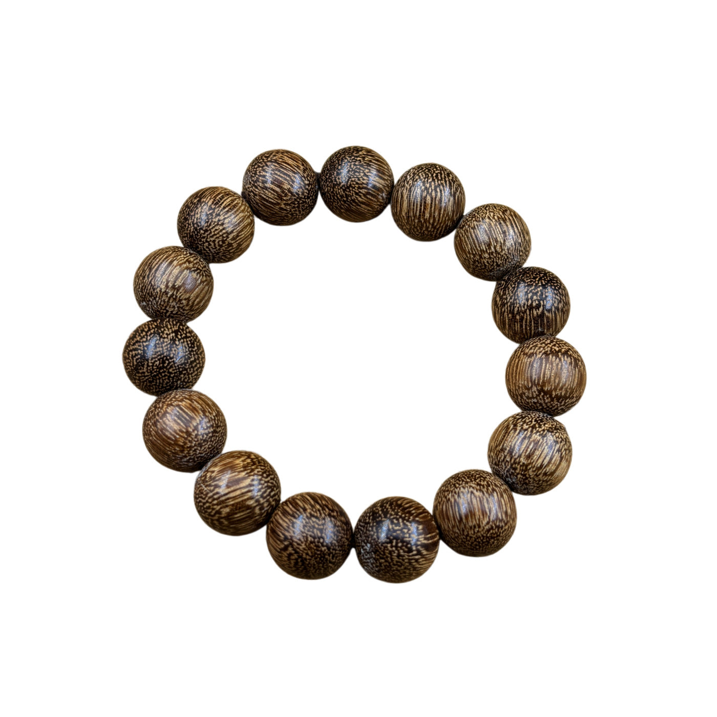 Women's & Men's Chinese Bai Eaglewood Small Door Frame Single Circle Crafts Buddha Bracelets