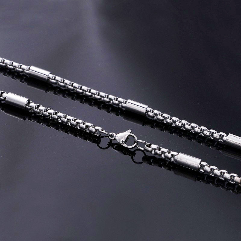 Featured Fashion Titanium Chain Choker Handmade Necklaces